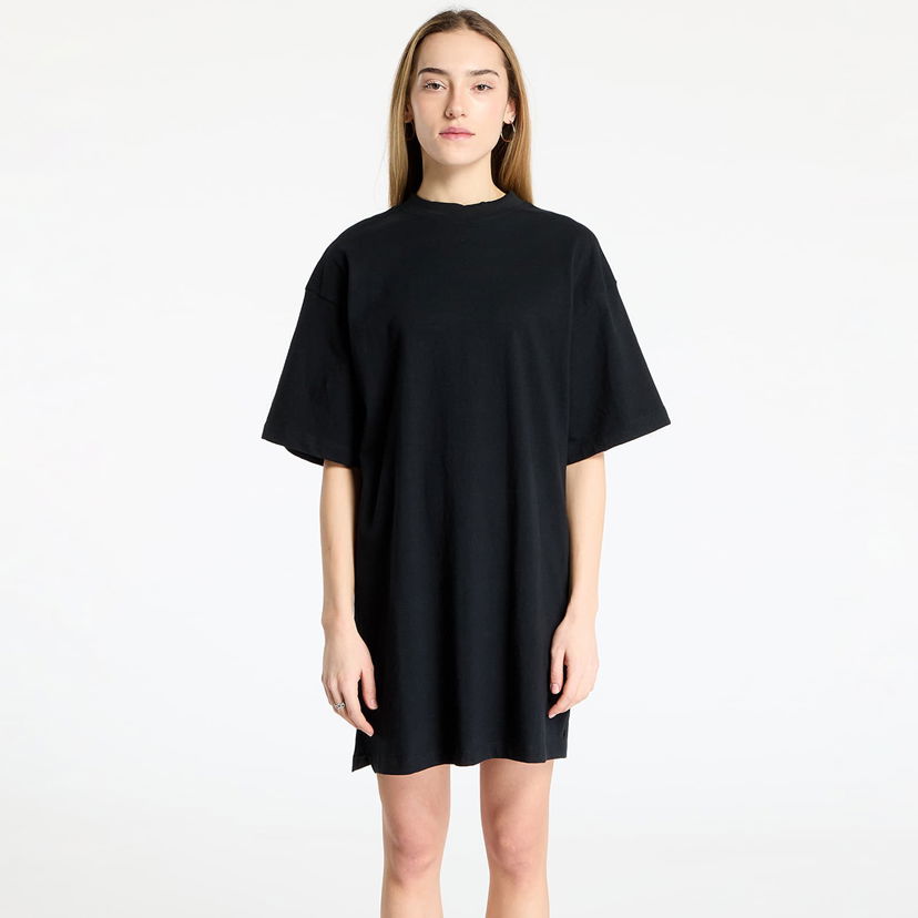 Kjole Urban Classics Urban Classics Organic Heavy Oversized Tee Dress Sort | TB5052-00007