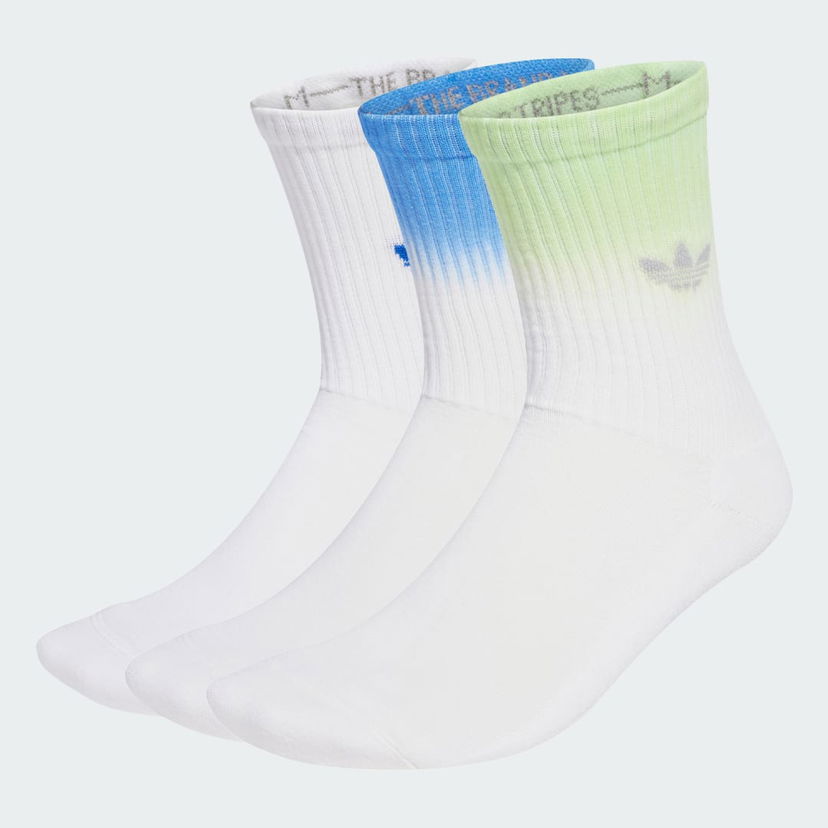 Sokker adidas Performance Ombré Crew Socks - 3 Pairs Hvid | JX5221