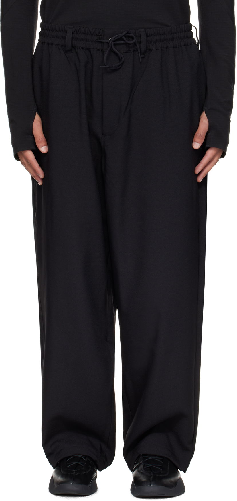 Joggingbukser Y-3 Y-3 Sport Uniform Track Pants Sort | JW4624