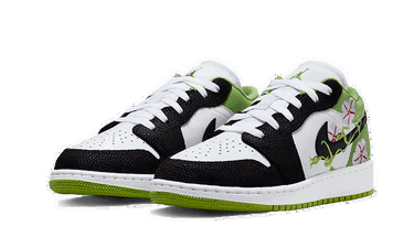 Sneakers og sko Jordan Air 1 Low "Floral Vines" GS Grøn | DQ8389-100, 3