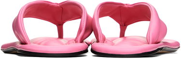 Sneakers og sko BY FAR BY FAR Dasha Leather Thong Sandals Lyserød | 23SSDASLPPNAP, 1