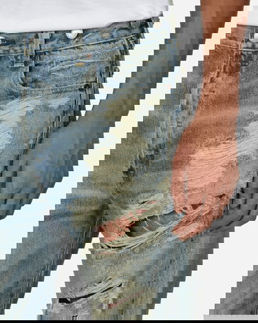 Jeans KENZO Levi’s® 1933 x Distressed Jeans Blå | FD65DP412LE2 DY, 5