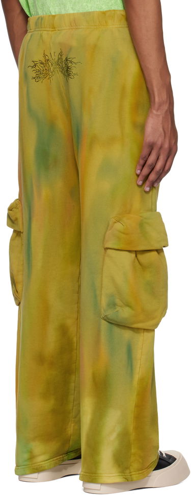 Joggingbukser Collina Strada Collina Strada Deadstock Cotton Cargo Sweatpants Gul | XX6014, 2