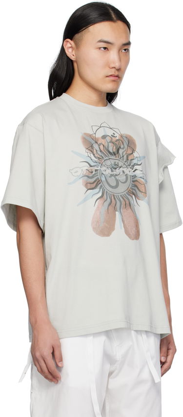 T-shirt Ottolinger Ottolinger Deconstructed Oversized T-Shirt Grå | 115-102415-02, 1