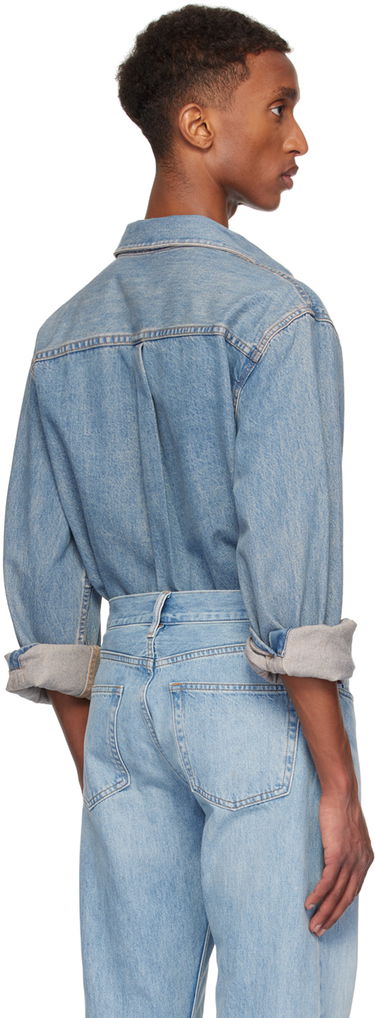 Skjorte Helmut Lang Classic Denim Shirt Blå | O06DM501, 2