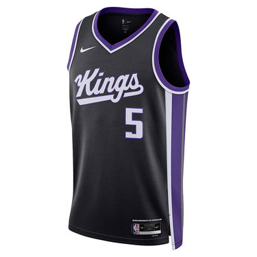 Jersey Nike Dri-FIT NBA De'Aaron Fox Sacramento Kings Icon Edition 2023/24 Swingman Jersey Sort | DX8621-010, 1