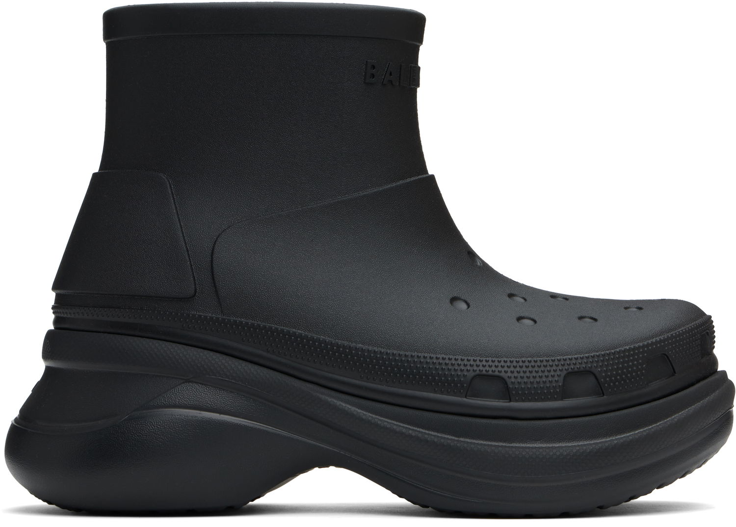 Sneakers og sko Balenciaga Balenciaga Crocs Edition Boots Sort | 713679W1S8E, 0