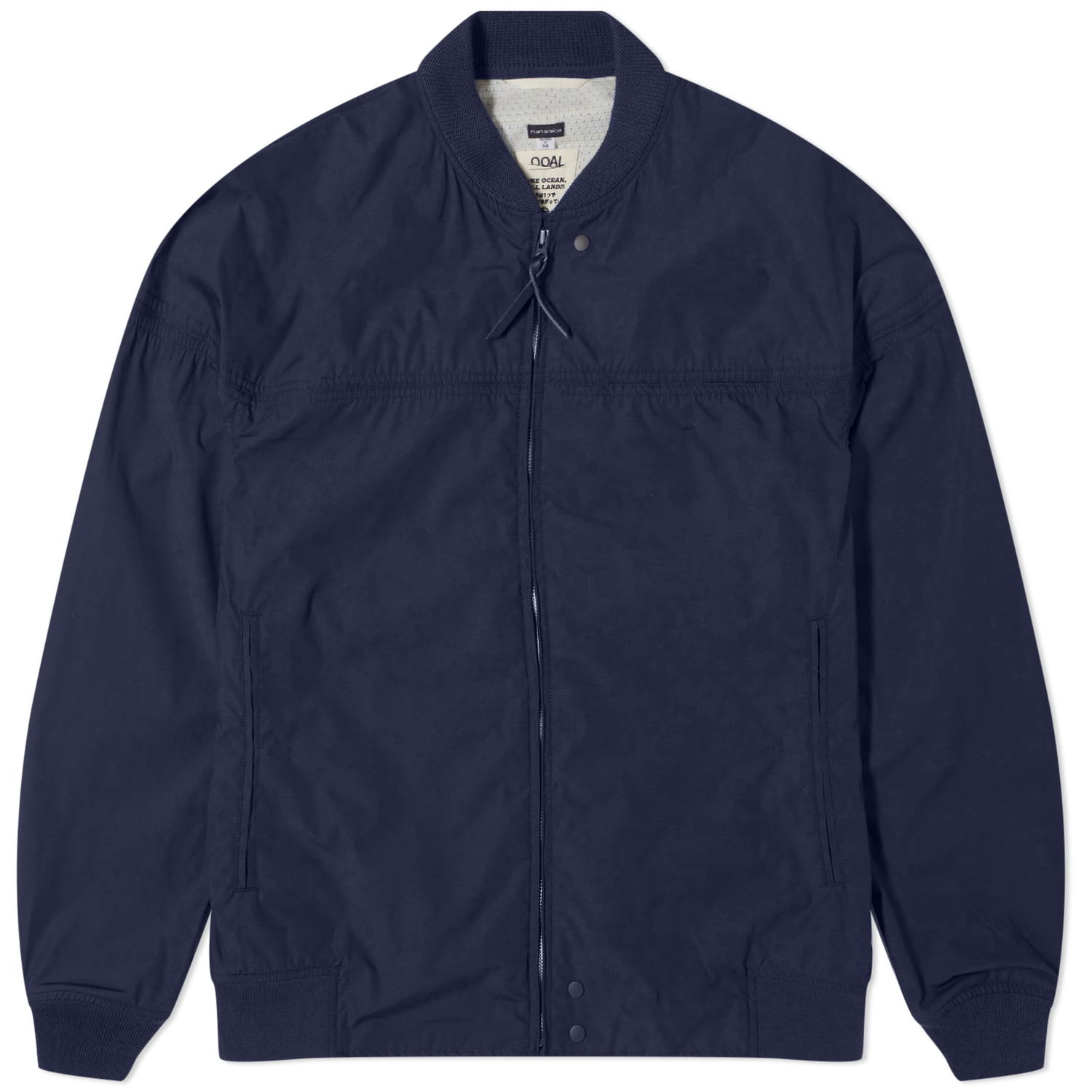 Bomberjakke NANAMICA Cadet Bomber Jacket Blå | SUAS407E-N, 0