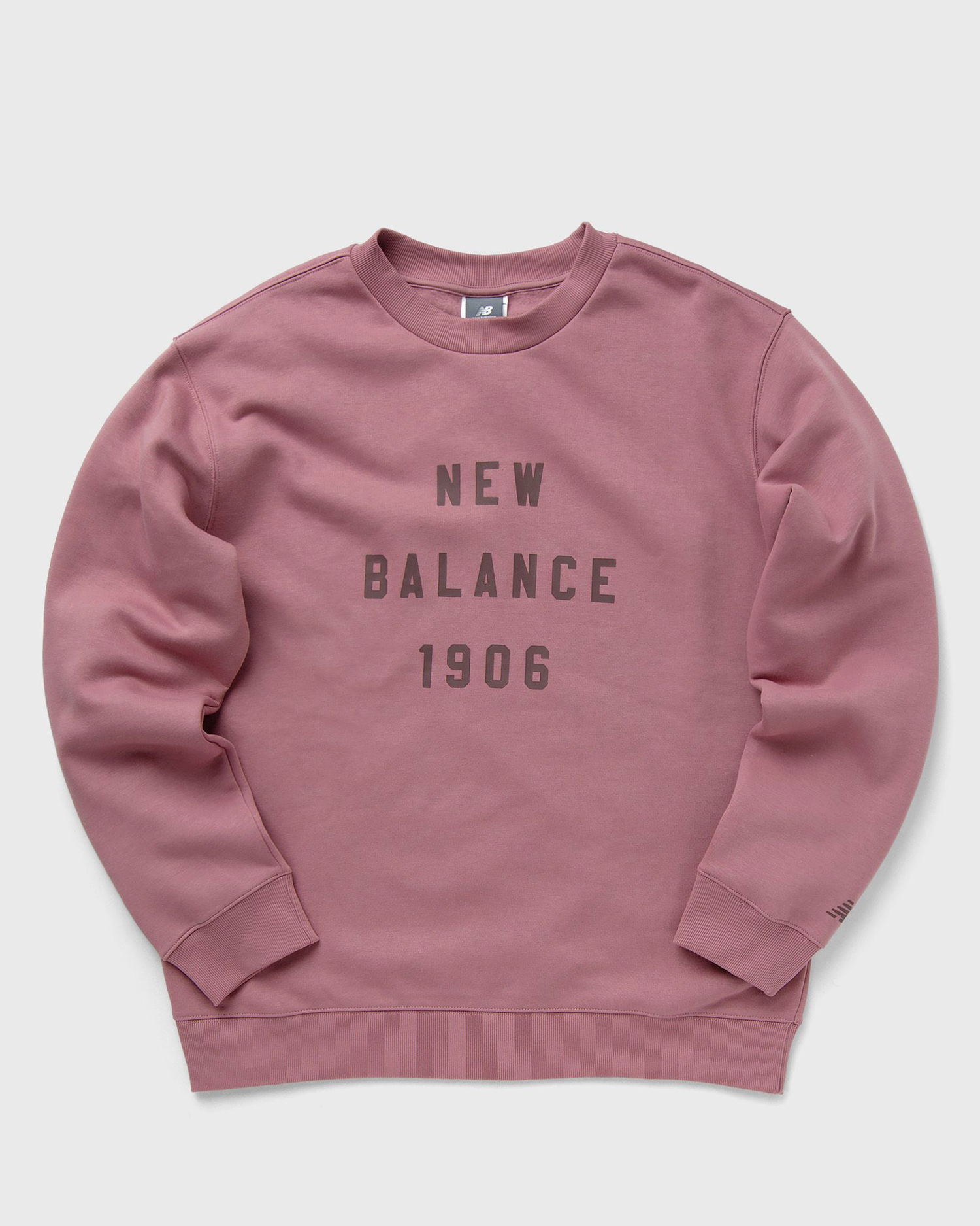 Sweatshirt New Balance Graphic Crew men Sweatshirts Lyserød | MT41562-RSE, 0