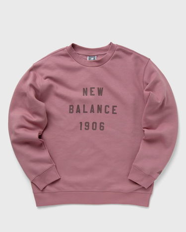 Sweatshirt New Balance Graphic Crew men Sweatshirts Lyserød | MT41562-RSE, 0