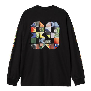 T-shirt Carhartt WIP Machine 89 Graphic Long Sleeve T-Shirt Sort | I033674_9, 5