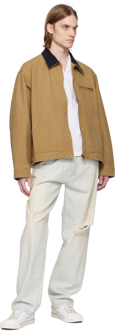 Jakke Ambush AMBUSH Canvas Work Jacket Beige | 12115307, 3