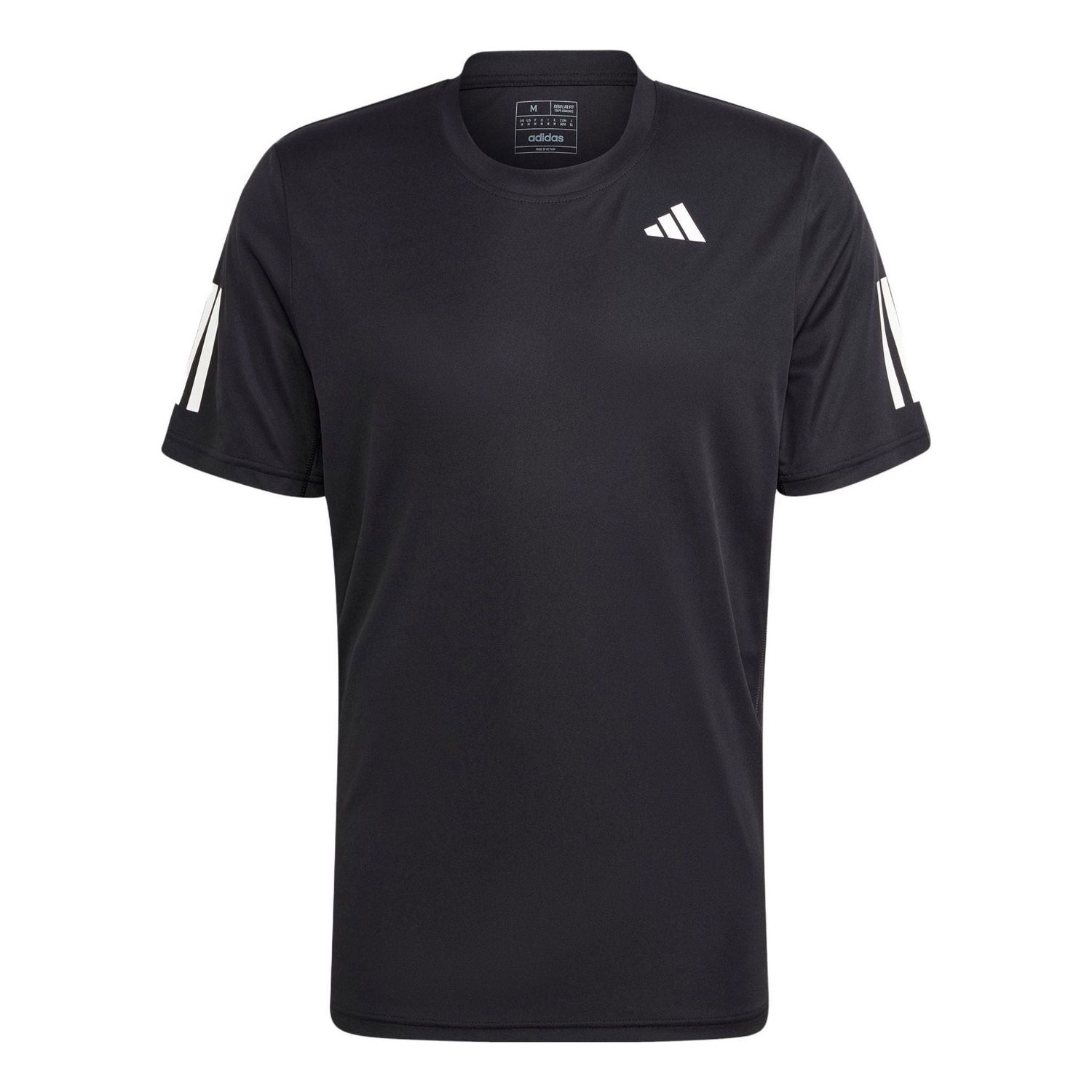 T-shirt adidas Originals Club 3-Stripes Tennis T-Shirt Sort | IS2296, 0