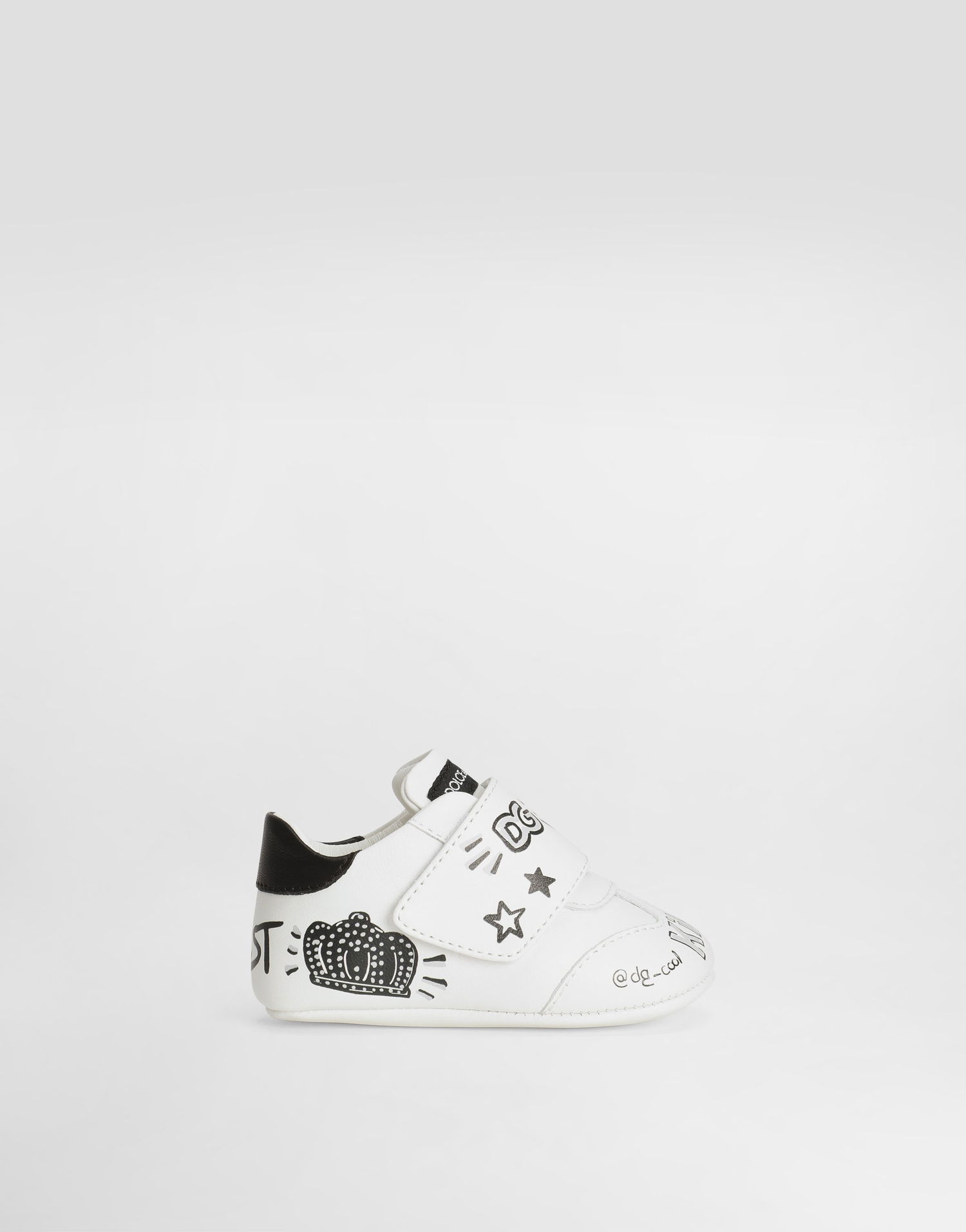 Tilbehør Dolce & Gabbana Dolce & Gabbana Printed Nappa Leather Hvid | DK0117AS827HWF57, 0