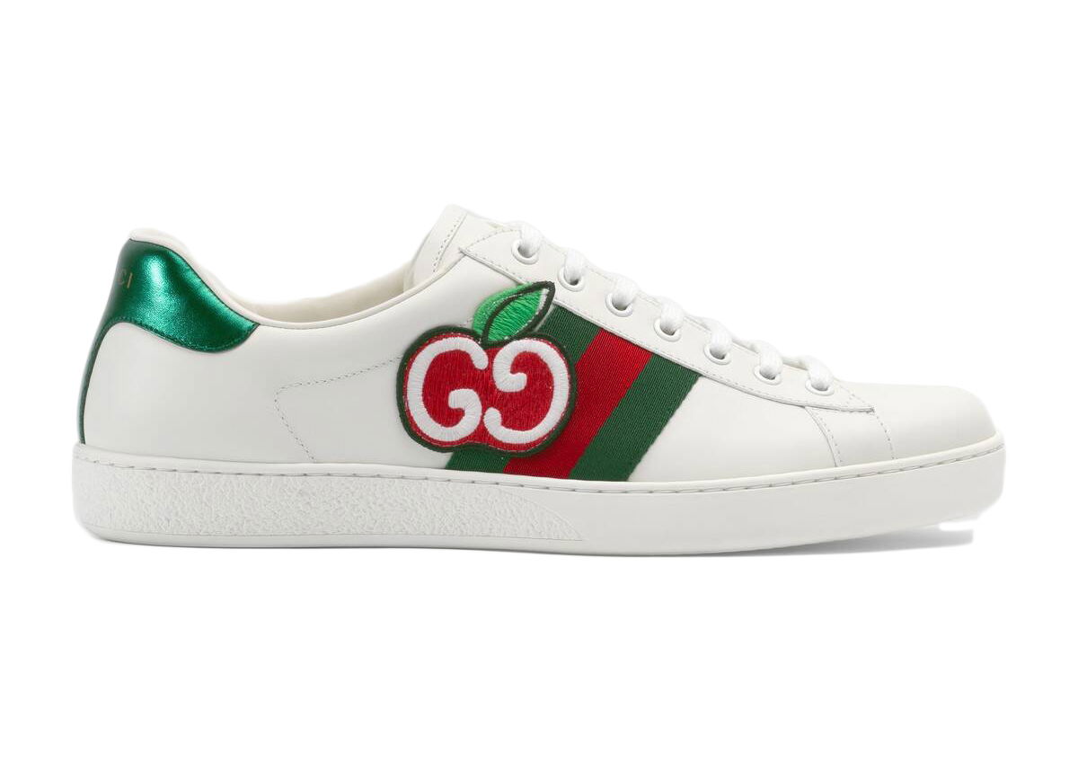 Sneakers og sko Gucci Ace 'GG Apple' Hvid | 611376 DOPE0 9064, 0