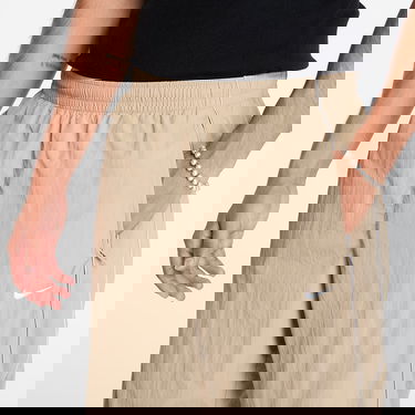Joggingbukser Nike Solo Swoosh Track Pants Khaki/ White Beige | FB8620-247, 1