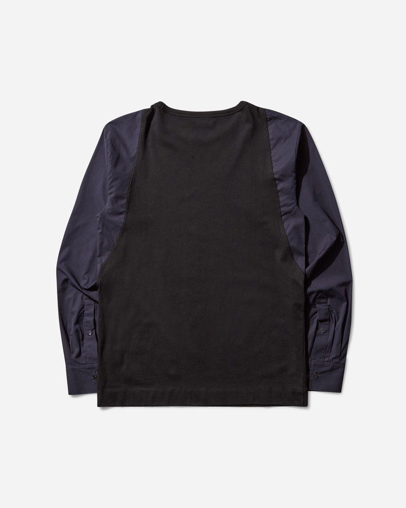 T-shirt Dries Van Noten Contrast Sleeves T-Shirt Flerfarvet | 252-021118-2603 900