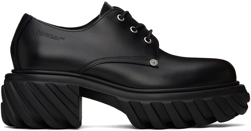 Sneakers og sko Off-White Black Exploration Derbys Sort | OMIF029C99LEA0011010, 0