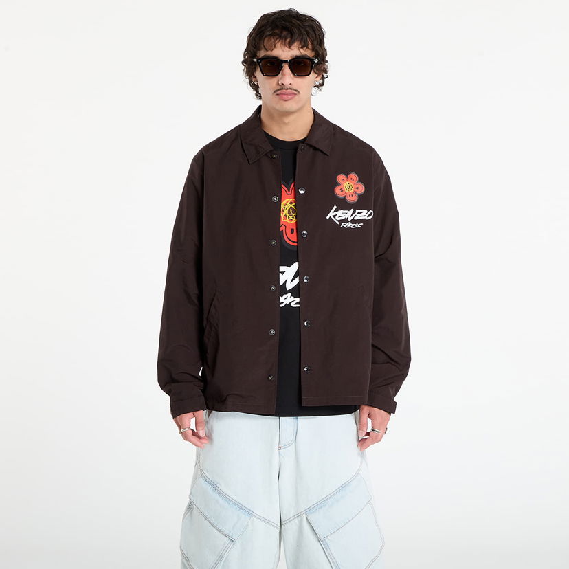 Jakke KENZO KENZO x FUTURA 2000 Light Coach Jacket Brun | FF65BL0619NT.91