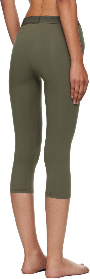 Leggings Tom Ford Tom Ford Modal Yoga Capri Leggings Grøn | PAJ102-JEX166, 2
