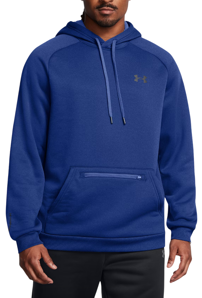 Sweatshirt Under Armour Armour Fleece Hoodie Blå | 1389342-432, 0