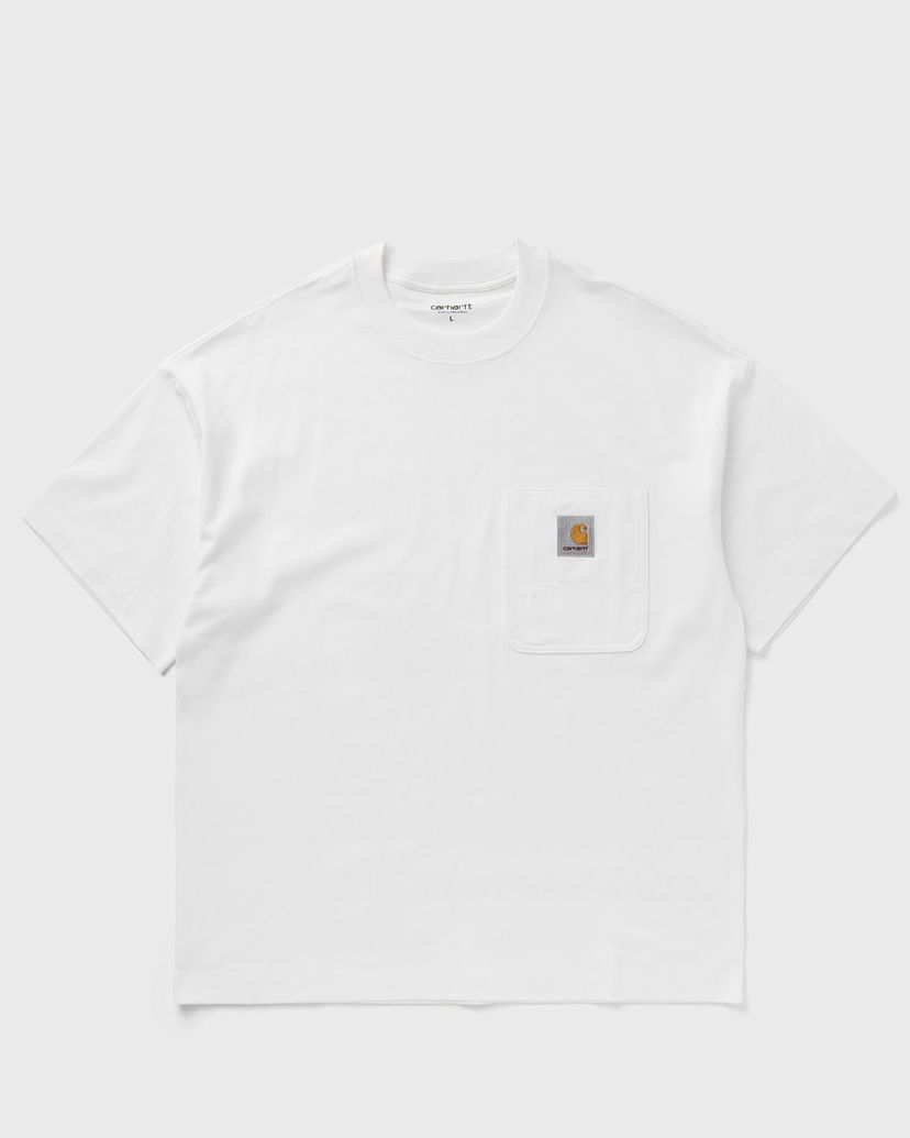 T-shirt Carhartt WIP Short Sleeve Work Pocket T-Shirt Hvid | I035523-02.XX