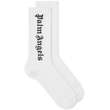 Sokker Palm Angels Logo Socks Hvid | PMRA001C99FAB0020110, 0