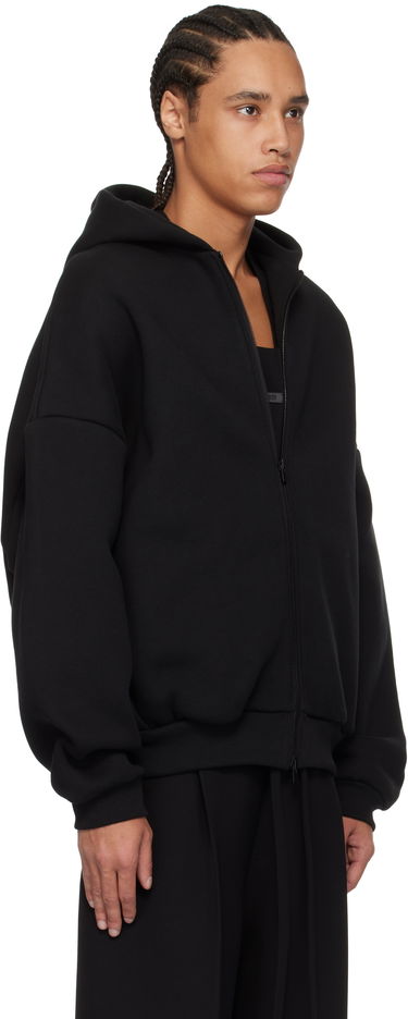 Sweatshirt Fear of God Fear of God 'Eternal' Fleece Full Zip Hoodie Sort | FGE250-517FLC, 1