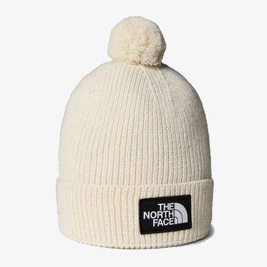 Beanie The North Face The North Face Logo Box Pom Beanie Hvid | NF0A8CHFQLI1, 1