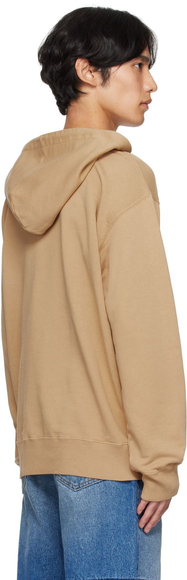 Sweatshirt Maison Margiela MM6 Maison Margiela Cotton Numeric Hoodie Beige | SH0GU0035 M25025, 2