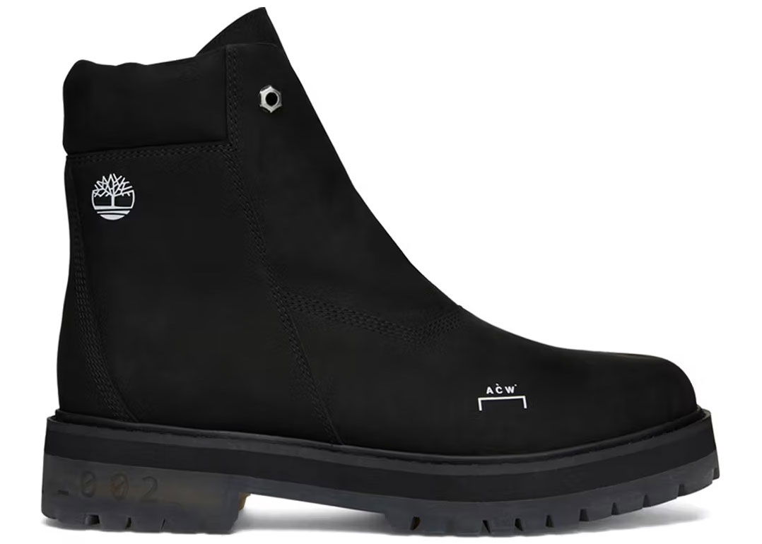 Sneakers og sko Timberland 6 Inch Zip Boot A-COLD-WALL Sort | TB0A68VB015, 0
