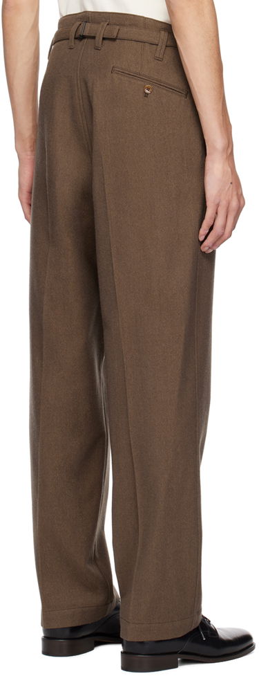 Bukser LEMAIRE LEMAIRE Maxi Trousers Brun | PA1048 LF1108, 2
