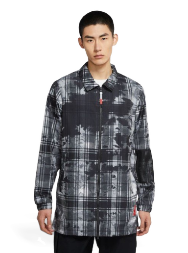 Jakke Nike Kyrie Lightweight Printed Jacket Grå | CK6751-010