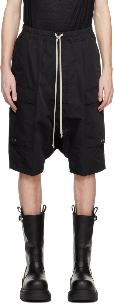 Shorts Rick Owens Rick Owens Hollywood Cargo Pods Shorts Sort | RU01E5389 FT, 0