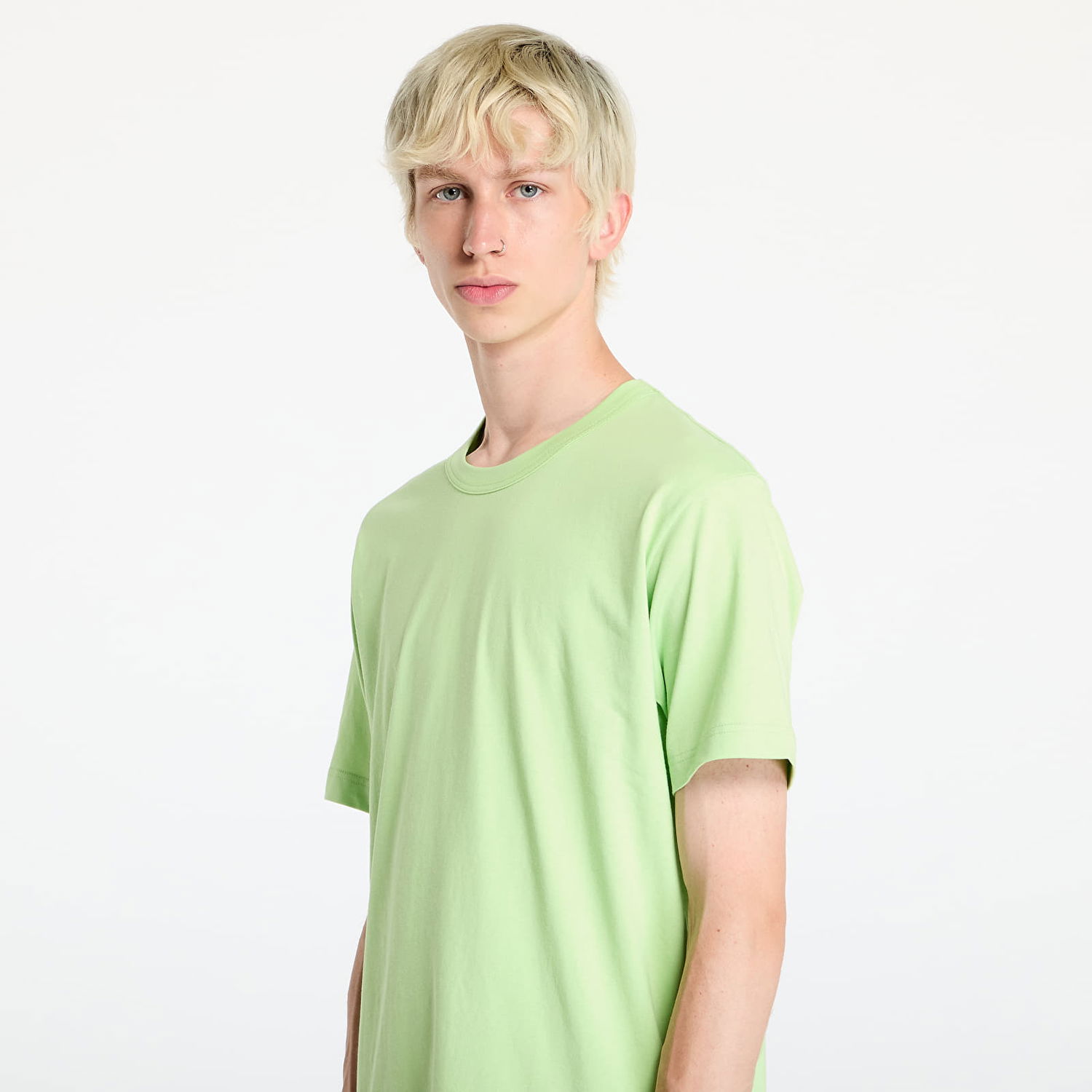 T-shirt Comme des Garçons SHIRT Knit T-Shirt Green Grøn | FN-T005 Green, 1