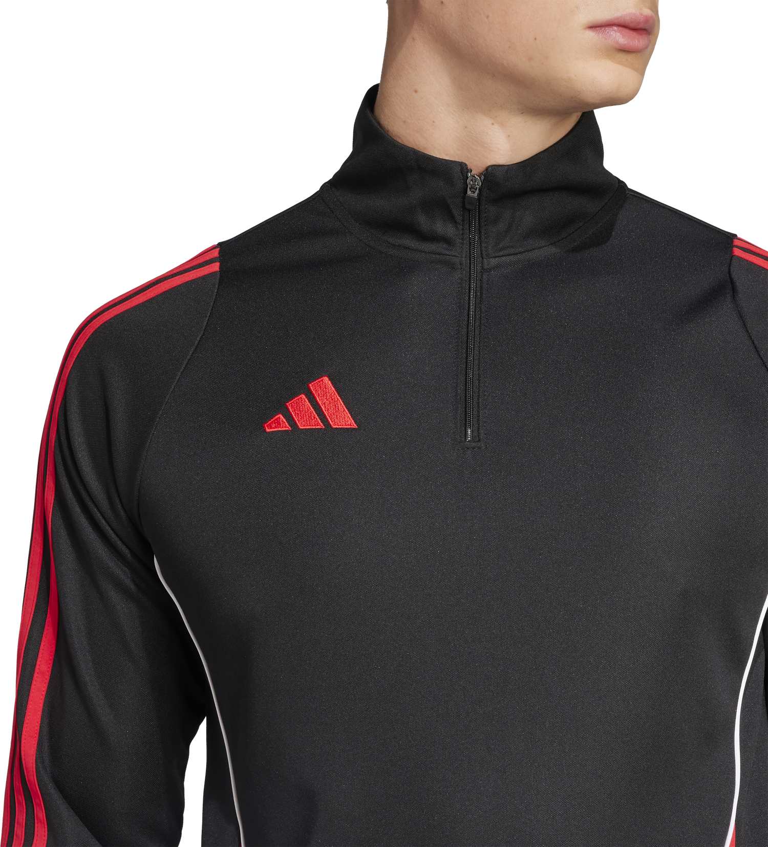 Træningsdragt adidas Originals Adidas TIRO24 TRTOP Long Sleeve Training Top Sort | jn4565, 1