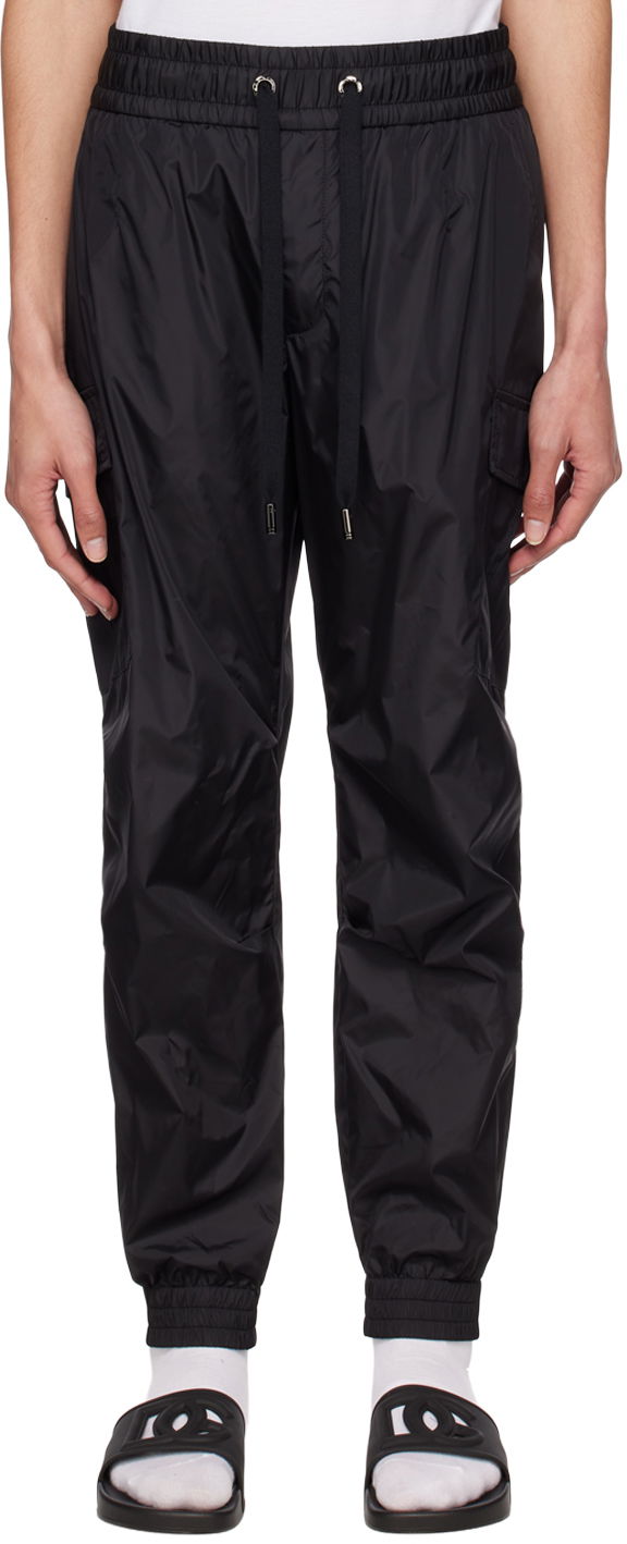 Cargo bukser Dolce & Gabbana Black Tag Cargo Pants Sort | GVRYATFUMQG