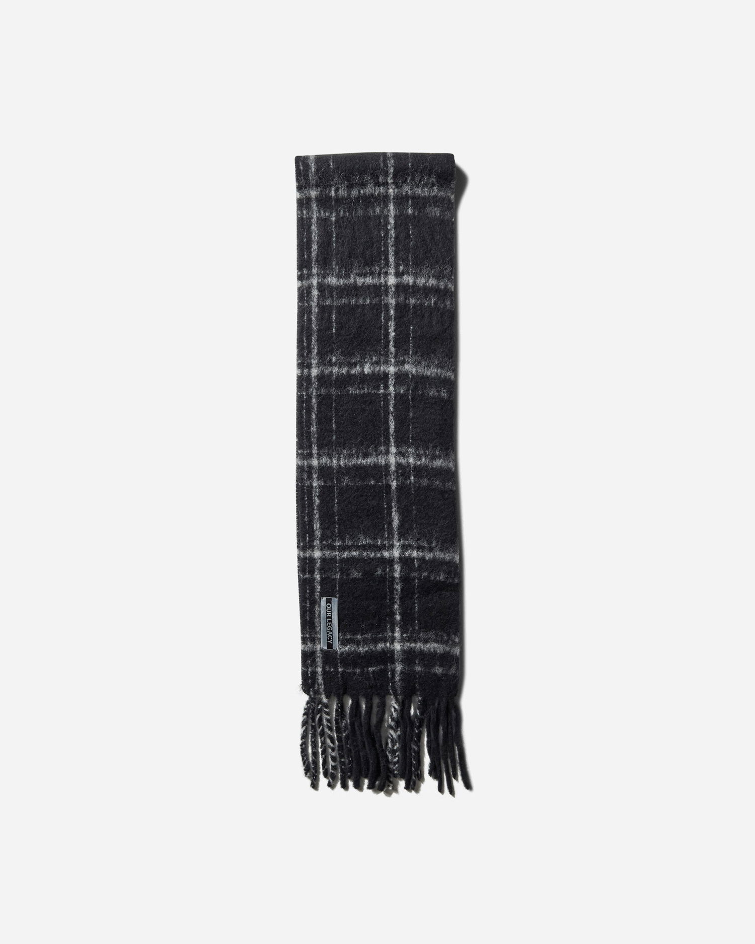 Tørklæde OUR LEGACY Our Legacy Estate Check Scarf Sort | A4248EBF 001, 1
