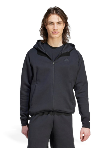 Sweatshirt adidas Originals Z.N.E. Premium Full-Zip Hooded Sort | IN5089