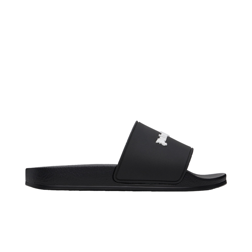Sneakers og sko Palm Angels Classic Logo Pool Slides Sort | PMIC010C99MAT0011001