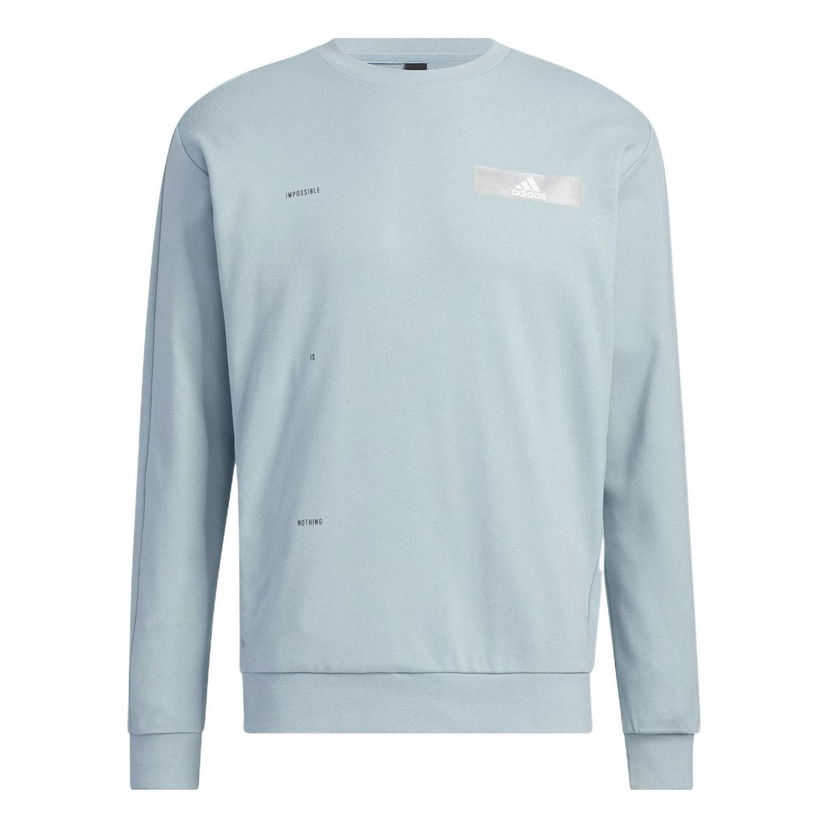 Sweater adidas Originals Reflective Logo Sweatshirt Blå | HY5849