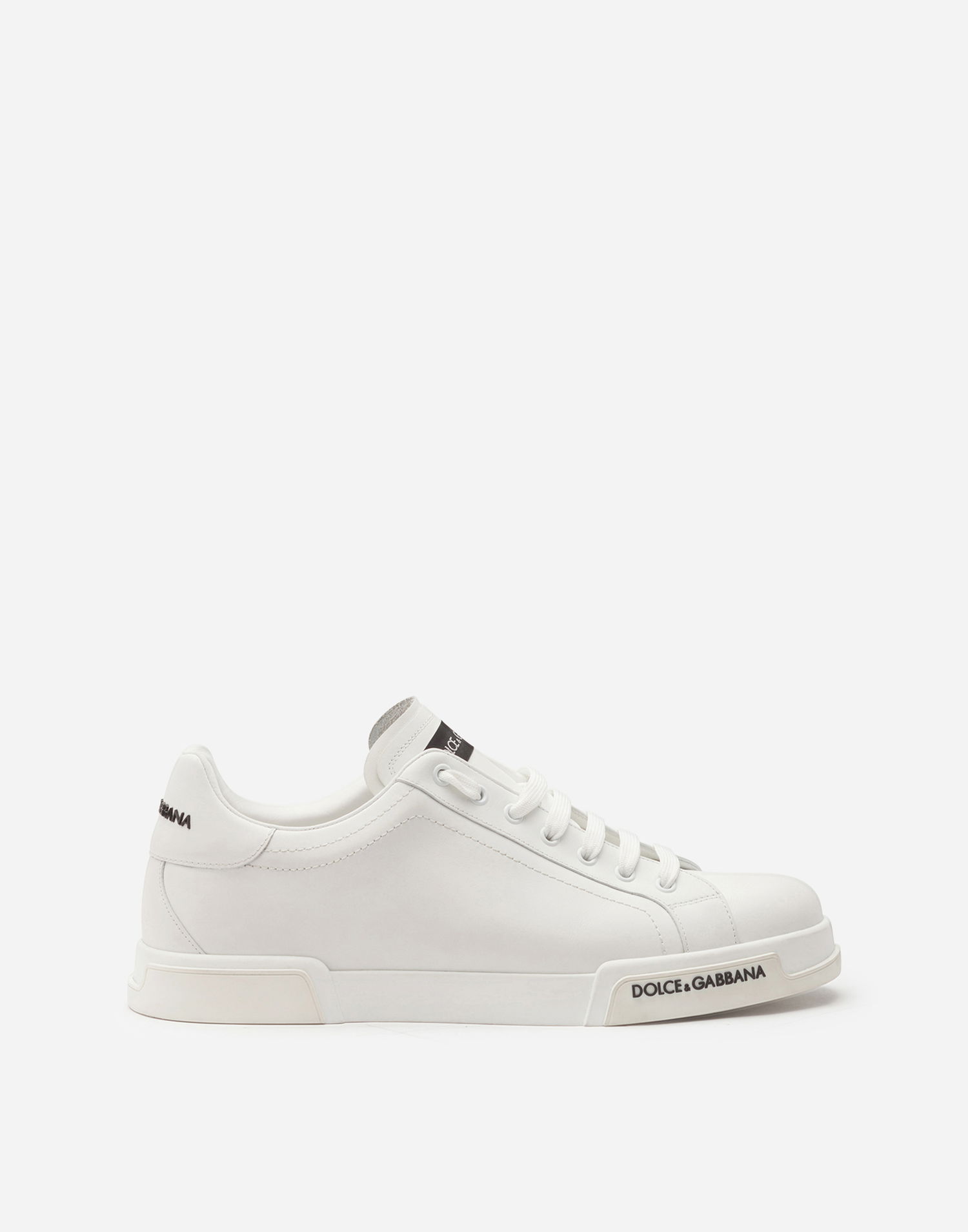 Sneakers og sko Dolce & Gabbana Portofino In Vitello Nappato Hvid | CS2213AA33580001, 0
