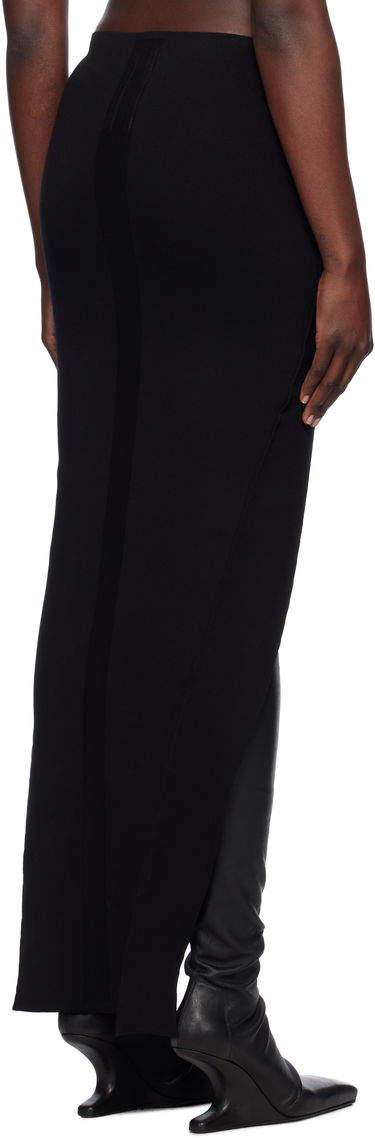 Nederdel Rick Owens Rick Owens Hollywood Theresa Midi Skirt Sort | RP01E7696 KST, 2