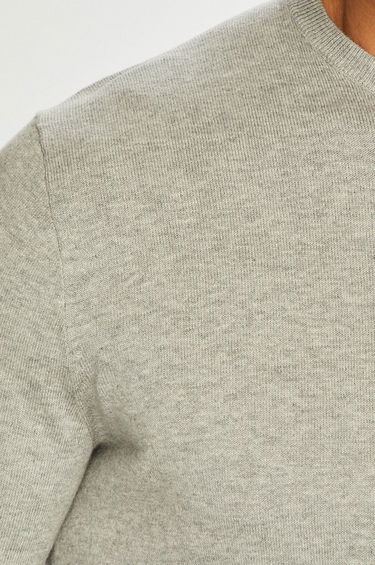 Sweater Polo by Ralph Lauren Slim Fit Cotton Sweater Grå | 710684957003, 4