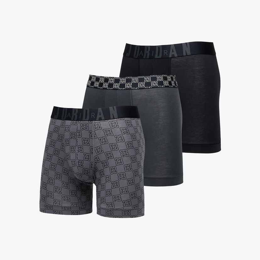Boksere Jordan Jordan Flight Modal 23 Monogram Boxer Brief 3-Pack Grå | JM0691-023