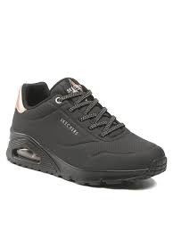 Sneakers og sko Skechers Uno Sort | 155196-BBK, 1