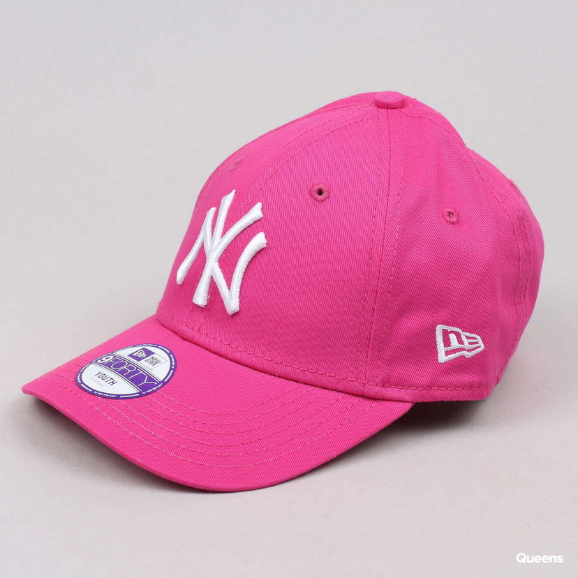 Kasket New Era Kids' 9FORTY League Basic New York Yankees Baseball Cap Lyserød | 10877284 Y