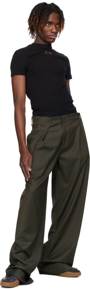 Bukser Serapis Serapis Jewel Rudder Wide-Leg Trousers Grøn | SS25_RP_1, 3