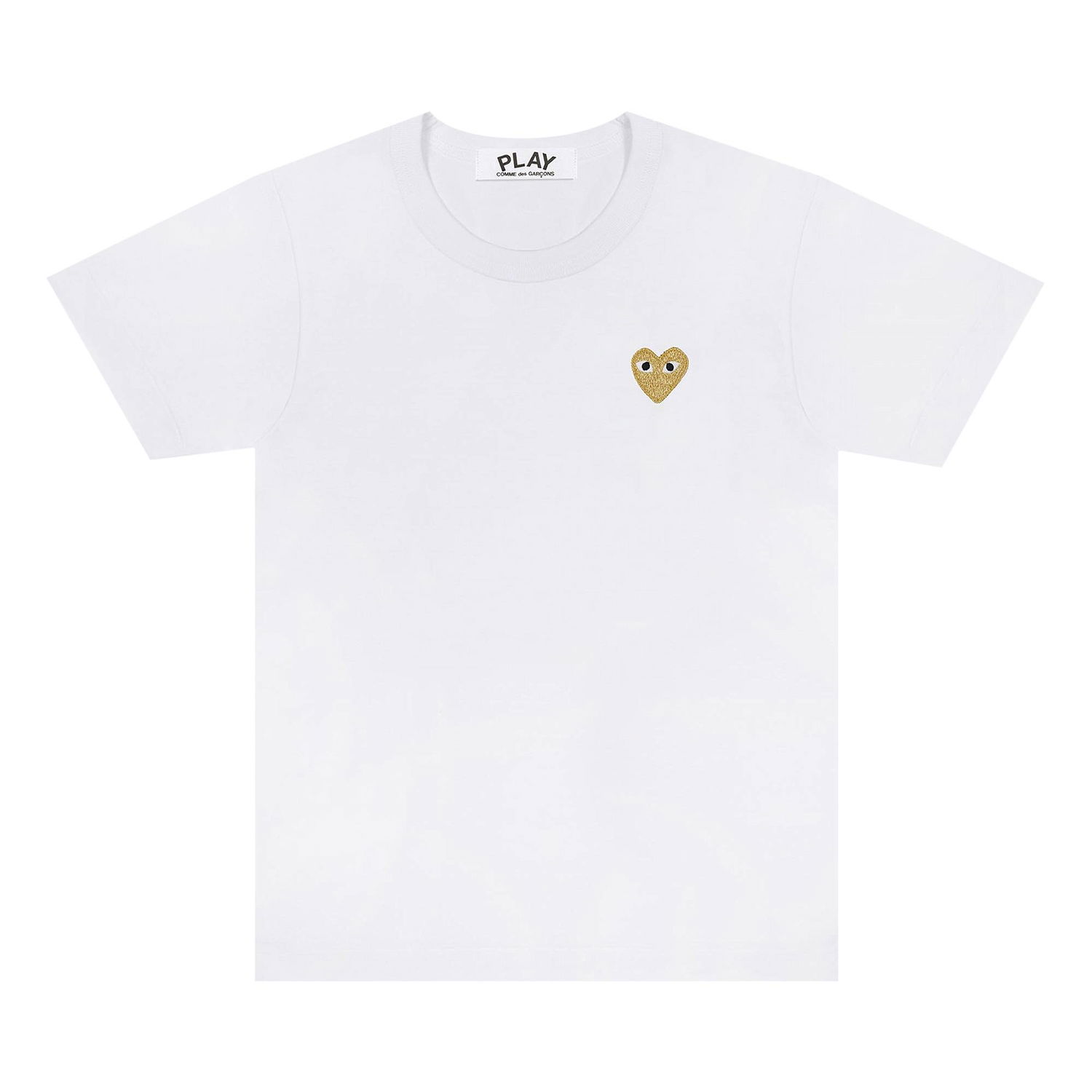 T-shirt Comme des Garçons PLAY Heart T-Shirt Hvid | AZ T215 051 4, 1