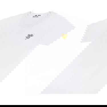 T-shirt Comme des Garçons PLAY Heart T-Shirt Hvid | AZ T215 051 4, 1